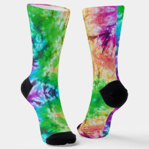 Kühle farbenfrohe Tie-Dye-Muster einzigartige Neuh Socken