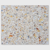 Kühle Farbige Marmor Granit Stein Textur Geschenkpapier (Flach)