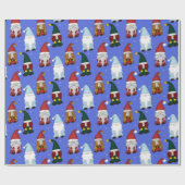 Kühle Gnomies (Mittel) Geschenkpapier (Flach)