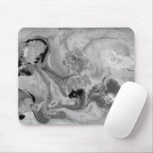 Kühle graue Marmortextur Mousepad (Mit Mouse)