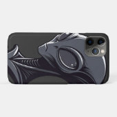 Kühle grüne Alien-Illustration - Moderner Sci-Fi-C Case-Mate iPhone Hülle (Rückseite (Horizontal))