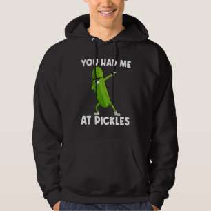Kühle Gurke Für Männer Frauen Große Dillgurke Vege Hoodie