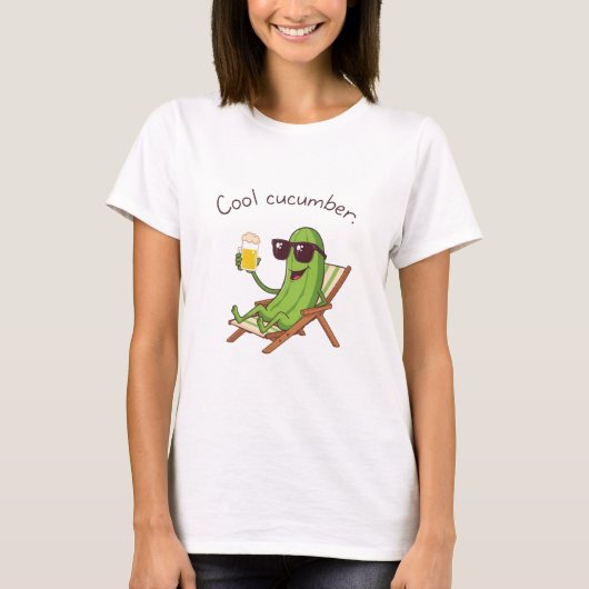 Kühle Gurke T-Shirt (Vorderseite)