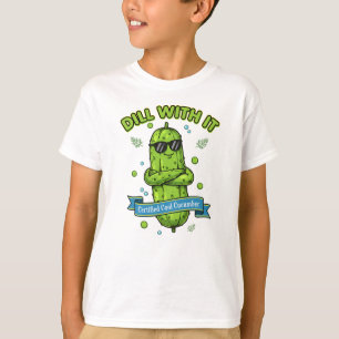 Kühle Gurken-Vibes – Mit Dill ist es okay T-Shirt