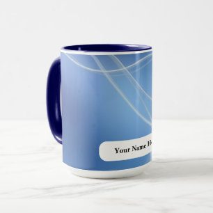 Kühle Icy Pearl Vapor Linien Tasse