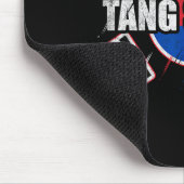 Kühle Kampfkunst-Silhouette Tang Soo Mousepad (Ecke)