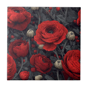 Kühle marokkanische Ranunculus-Fliesen für moderne Fliese