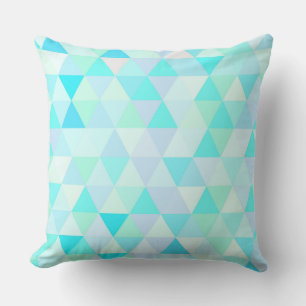 Kühle moderne abstrakte geometrische Formen Muster Kissen