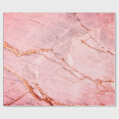 Kühle moderne rote Marmorsteintextur Geschenkpapier (Flach)