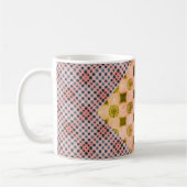 Kühle neue Anfänge Land Muster Kaffeetasse (Links)
