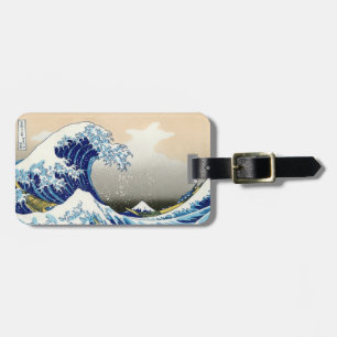 Kühle orientalische japanische Hokusai Fuji Aussic Gepäckanhänger