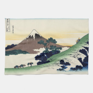 Kühle orientalische japanische Hokusai Fuji Aussic Geschirrtuch