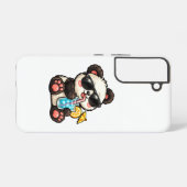 Kühle Panda-Trinkmischung Samsung Galaxy Hülle (Rückseite (Horizontal))