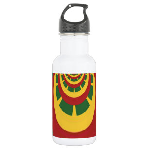 Kühle Rasta-Farben Jamaikas Edelstahlflasche