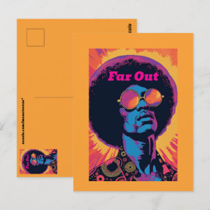 Kühle/Retro Postkarte