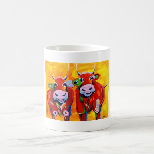 Kuhle Tasse: A-Hörnche und B-Hörnchen IV Kaffeetasse