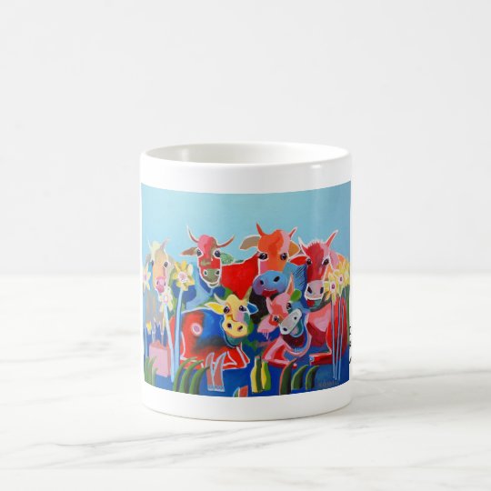 Kuhle Tasse: Die sechs Kuhmmerbuben Kaffeetasse