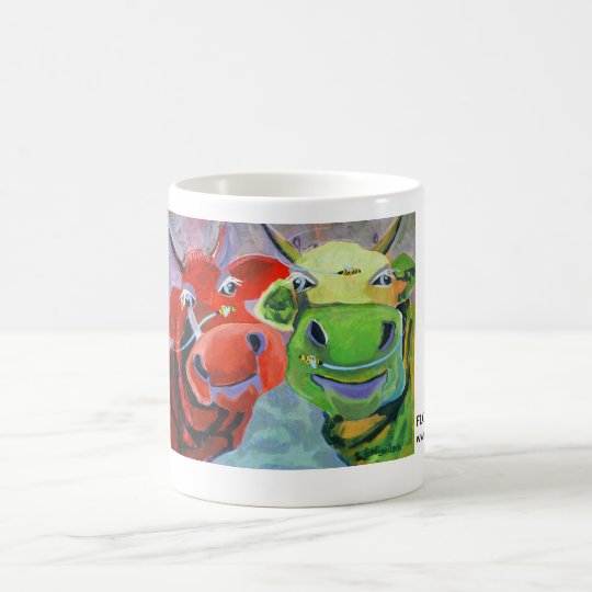 Kuhle Tasse: Flotte Bienen Kaffeetasse