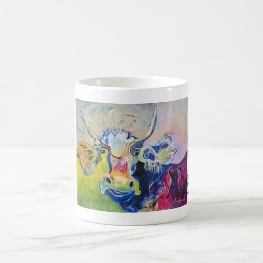 Kuhle Tasse: Indische Weihnachtskuh Kaffeetasse