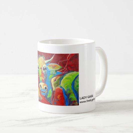 Kuhle Tasse: Lady Gaga Kaffeetasse (VorderseiteRechts)