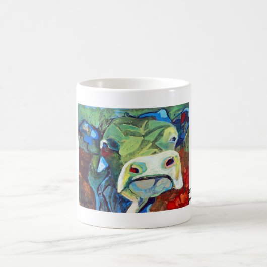 Kuhle Tasse: Ottilie Blaumann Kaffeetasse (Mittel)