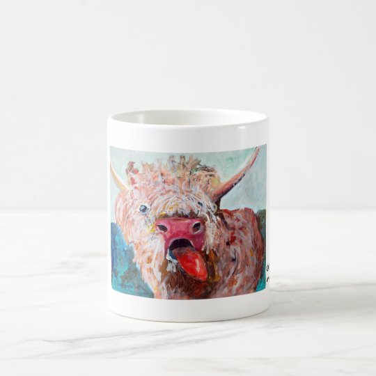 Kuhle Tasse: Ötzi auf der Matten Kaffeetasse