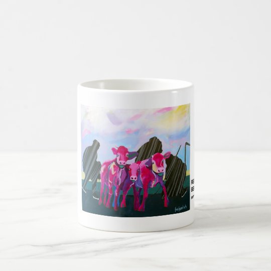 Kuhle Tasse: RedGangGirls beim Eishockey Kaffeetasse