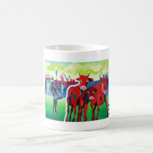 Kuhle Tasse: RedGangGirls in Hamburg Kaffeetasse