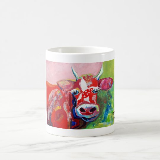 Kuhle Tasse: SwissLady Kaffeetasse