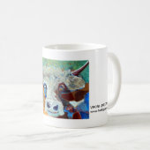 Kuhle Tasse: Vrony Linedance Kaffeetasse (VorderseiteRechts)