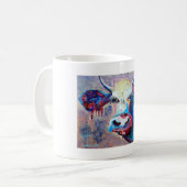 Kuhle Tasse: Winterblues II Kaffeetasse (Vorderseite Links)