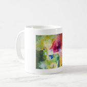 Kuhle Tasse: Yellow and Pinky Kaffeetasse (Vorderseite Links)
