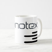 Kühle Technotext Techno Text Kaffeetasse (VorderseiteRechts)