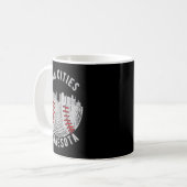 Kühle Twin Cities Minnesota Mn Baseball Skyline St Kaffeetasse (Vorderseite Links)