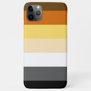 Kühle und klassische Bär-Pride-Flagge iPhone 11 Pro Max Hülle