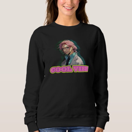 Kühle Vibes Sweatshirt (Vorderseite)
