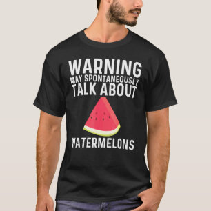Kühle Wassermelone Für Männer Frauen Rote Melone F T-Shirt