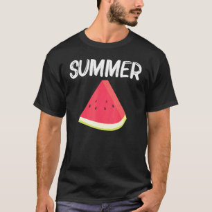 Kühle Wassermelone Für Männer Frauen Rote Melone F T-Shirt