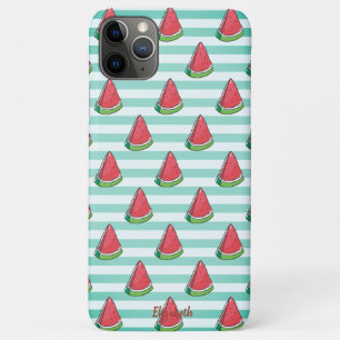 Kühle Wassermelonenstreifen - Personalisiert Case-Mate iPhone Hülle