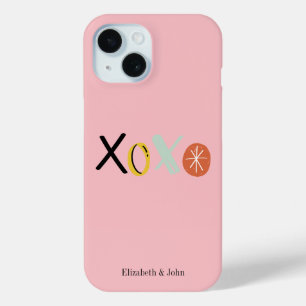 Kühle "XOXO" Herzen Valentinstag Case-Mate iPhone Hülle