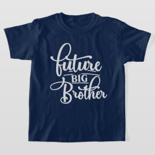 Kühle Zukunft große Bruder Wortkunst T-Shirt