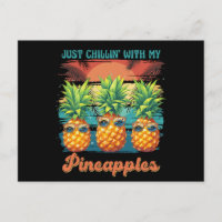 Kühlen mit meinen Ananas Sonnenbrille tropisch