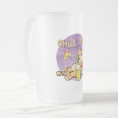 Kühlen Sie heraus Katze Mattglas Bierglas (Vorderseite Links)