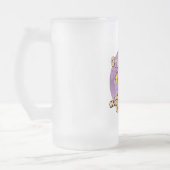 Kühlen Sie heraus Katze Mattglas Bierglas (Links)