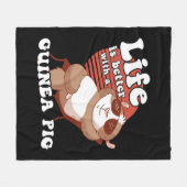 Kühlende Guinea Schweinebesen ist besser mit Guine Fleecedecke (Vorderseite (Horizontal))