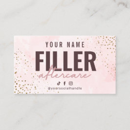 Kühler-Aftercare-Karte Visitenkarte