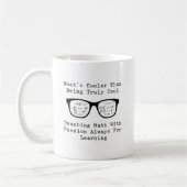 Kühler als cool: Mathematik mit Leidenschaft unter Kaffeetasse (Links)
