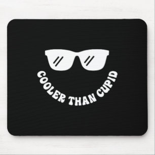 Kühler als Cupid - Front und Ck, Retro Valentinsta Mousepad