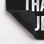 Kühler als Cupid Lustiger Junge Valentinstag Mousepad (Ecke)