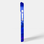 Kühler blauer Wassertropfen  Case-Mate iPhone Hülle (Rückseite / Links)